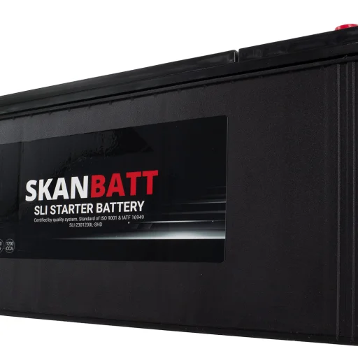 SKANBATT SLI SHD Startbatteri 12V 230AH 1200CCA (518x276x218mm) +L