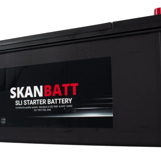 SKANBATT SLI SHD Startbatteri 12V 190AH 1150CCA (513x224x218mm) +L