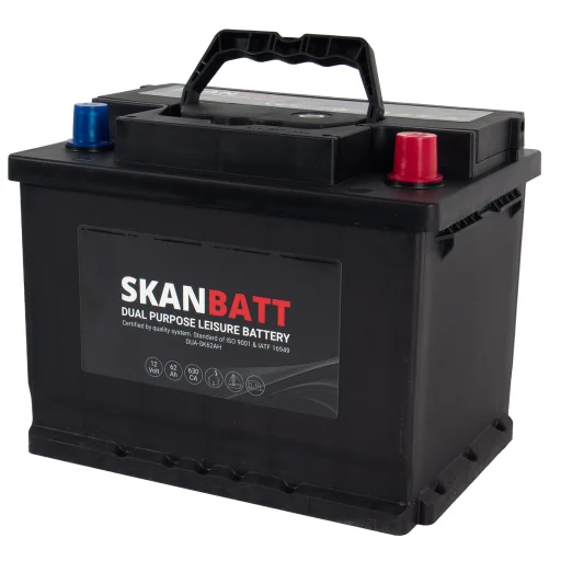 SKANBATT Dual Purpose 12V 62AH 630CA (242x175x190mm) +R