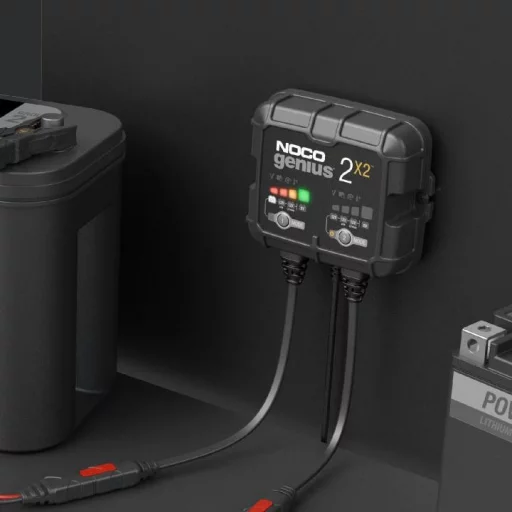 NOCO Elektronisk Batterilader 6/12V 2x2A (2-kanaler)