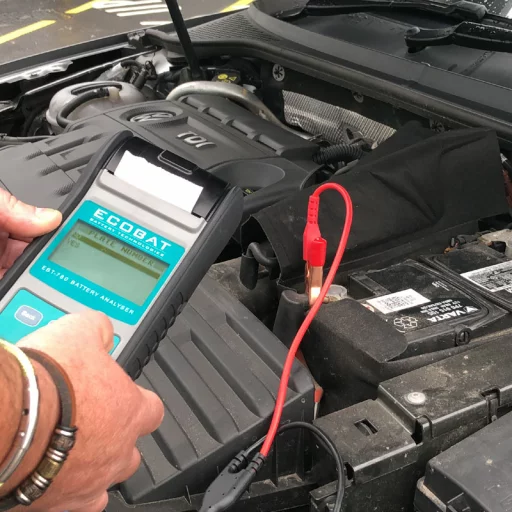 ECOBAT Elektronisk Batteritester EBT-780 m/printer