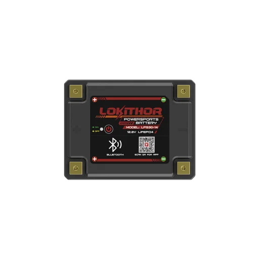 LOKITHOR Lithium MC Batteri 12V 14Ah - 166x127x176mm - Bluetooth - Heat