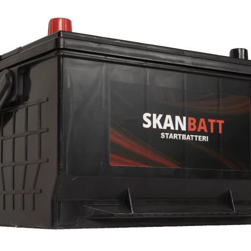 SKANBATT Startbatteri 12V 95AH 900CCA (296x187x171/191mm) +venstre