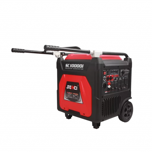 SENCI SC10000i Inverter Aggregat - Bensin - Max 9000W - ATS / Relestyring - Elektrisk start