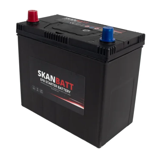 SKANBATT EFB Startbatteri 12V 45AH 430CCA (238x129x223mm) +L