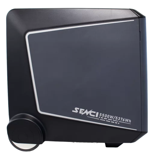 SENCI Lithium LPS 5376Wh Power Station med 5000W (10000W) sinus inverter