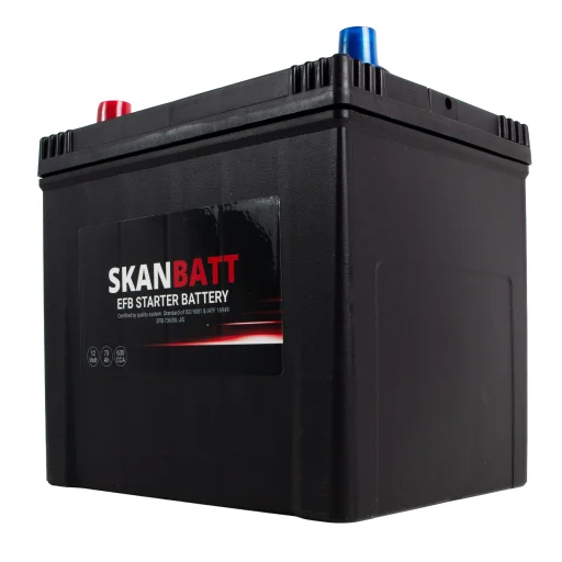 SKANBATT EFB Startbatteri 12V 73AH 630CCA (232x173x225mm) +L