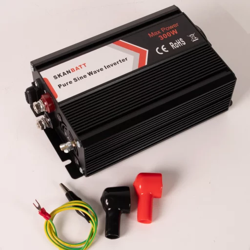 SKANBATT Inverter 12V 300W Ren Sinus