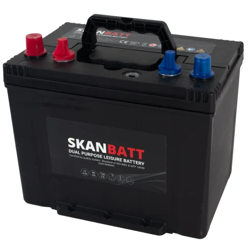 SKANBATT Dual Purpose 12V 80AH 730CA (260x174x225mm) +L