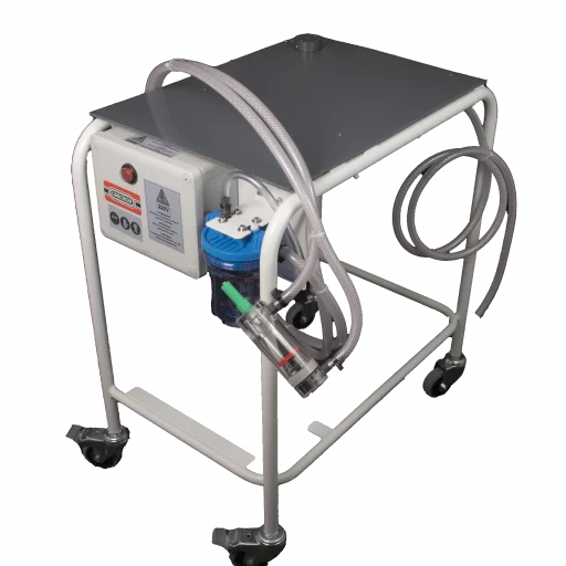 Automatisk fyllesystem for batterisyre 230V