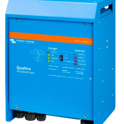 VICTRON Quattro 12/3000/120-50/50 Kombinert Batterilader og Inverter