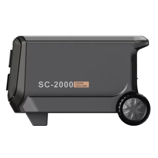 SENCI Lithium LPS 1843Wh Power Station med 2000W (4000W) sinus inverter