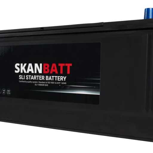 SKANBATT SLI SHD Startbatteri 12V 140AH 800CCA (513x189x223mm) +R
