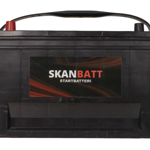 SKANBATT MF50-600 Startbatteri 12V 80AH 600CCA (343x127x234/254) +venstre