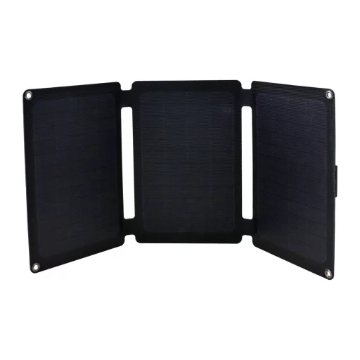 SKANBATT 'Alt i ett' Bærbart Solcellepanel 21W (3x7W)