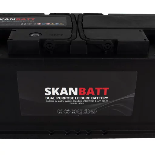 SKANBATT Dual Purpose 12V 100AH 970CA (353x175x190mm) +R