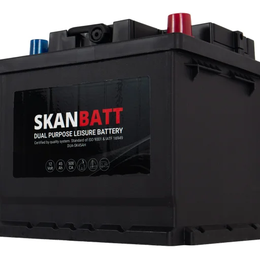 SKANBATT Dual Purpose 12V 45AH 500CA (207x175x190mm) +R