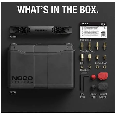 NOCO Dual Litium Batteri - 12V 120Ah  1600CCA