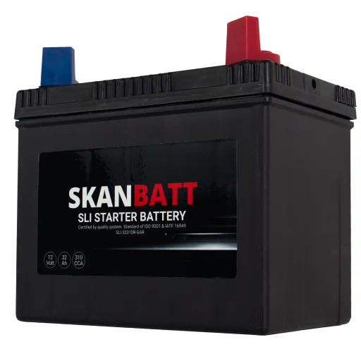 SKANBATT Garden 12V 32AH 310CCA (197x129x185mm) +R - Plenklipper