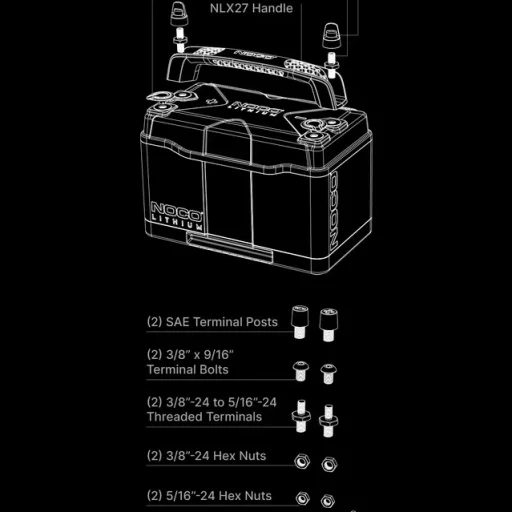 NOCO Dual Litium Batteri - 90Ah 1200CCA
