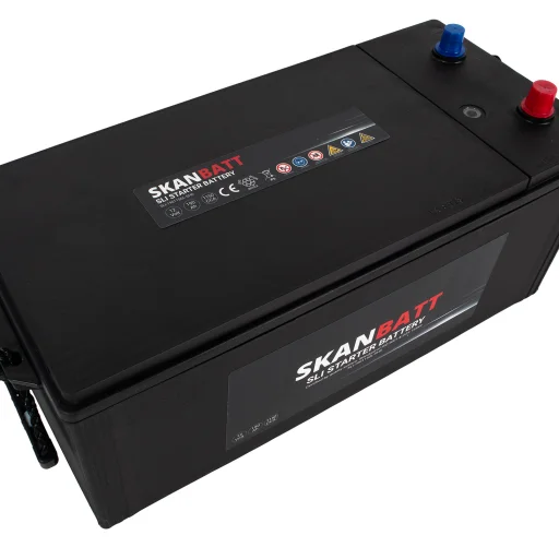 SKANBATT SLI SHD Startbatteri 12V 190AH 1150CCA (513x224x218mm) +L