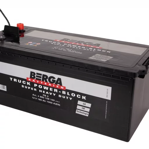 BERGA Truck Power Block  12V 180AH 1000CCA (513/223/223mm)