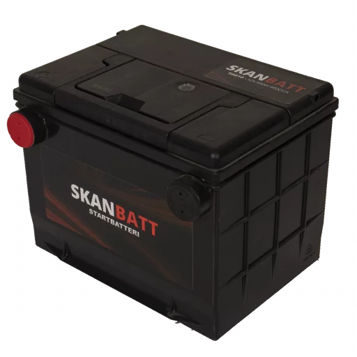 SKANBATT Startbatteri 12V 65AH 650CCA (230x179x180/180mm) +venstre
