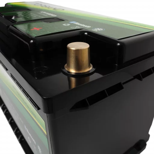 TOPBAND Lithium HEAT PRO - 12V 100AH - 100A BMS - BOBIL - Bluetooth og Varme (TOP-HEAT-RV)