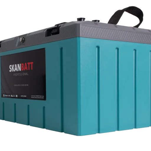 SKANBATT Lithium HEAT - IP67 - 12V 300Ah 300A BMS - BT