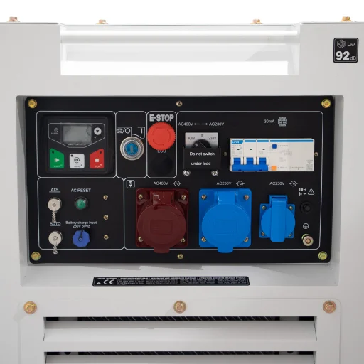 HYUNDAI DHY11000SEi-T Diesel Inverter Strømaggregat 8000W - Elektrisk start - 400V/230V - ATS