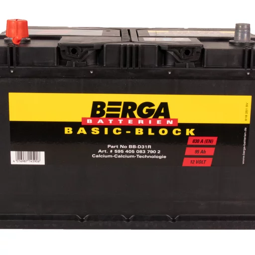 BERGA Basic Block 12V 95AH 830CCA (306/173/225mm)