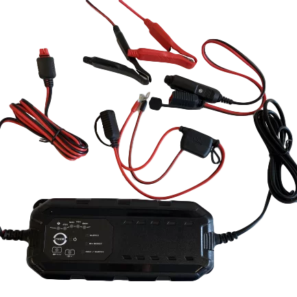 LEMANIA Batterilader 12/24V 7A Elektronisk