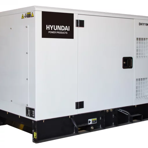 HYUNDAI DHY11KSEm Diesel strømaggregat 11kVA 230V 1-Fase - 1500RPM - Vannkjølt