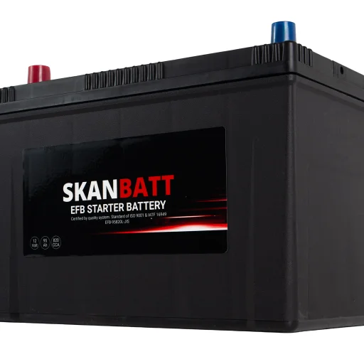 SKANBATT EFB Startbatteri 12V 95AH 820CCA (304x172x225mm) +L