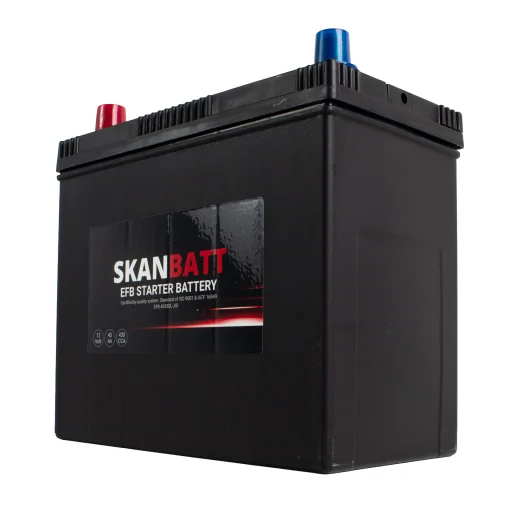 SKANBATT EFB Startbatteri 12V 45AH 430CCA (238x129x223mm) +L