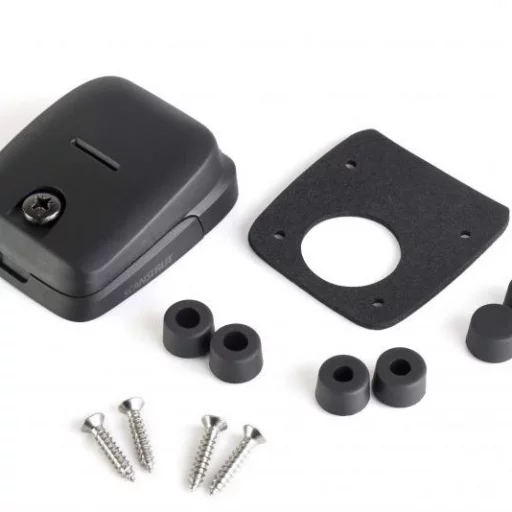 Scanstrut DS-HD6 SORT dobbel kabelgjennomføring