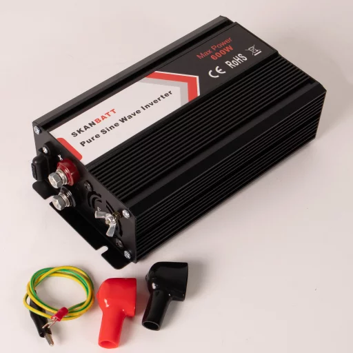 SKANBATT Inverter 24V 600W (1200W) Ren Sinus