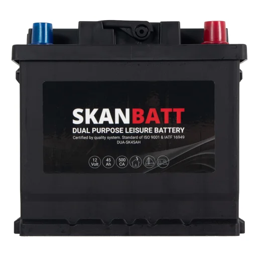 SKANBATT Dual Purpose 12V 45AH 500CA (207x175x190mm) +R