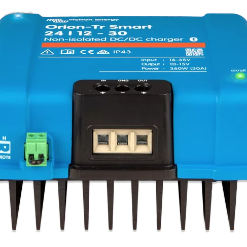 VICTRON Orion TR Smart DC-DC Lader 12>12V 30A (Ikke isolert)
