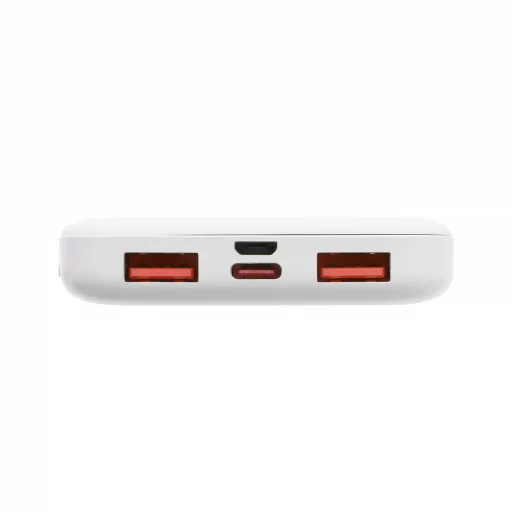 Powerbank 10000mAh 5V USB-C og USB-A - Hurtiglader