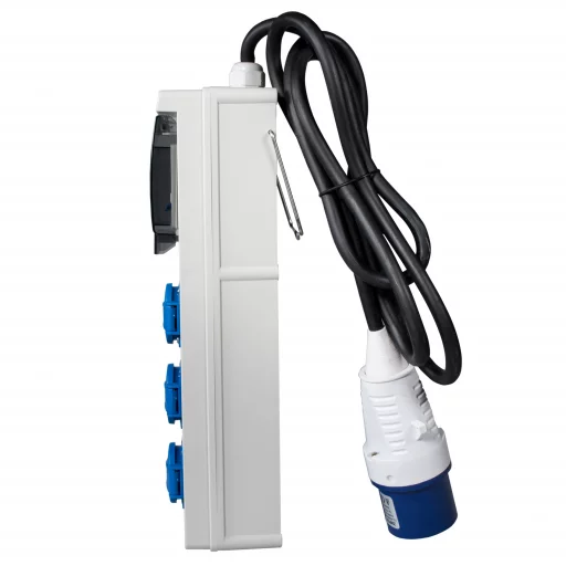 HYUNDAI Adapter 1-Fas 32A til 3x16A Schuko