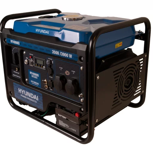 HYUNDAI HY4000Ei Inverter Aggregat 3900W - Fjernkontroll og ATS