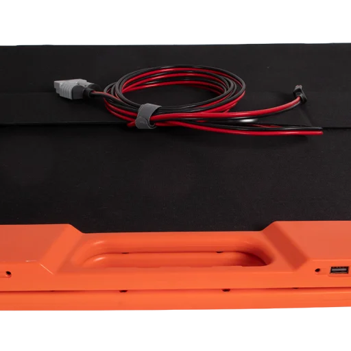 SKANBATT Sammenleggbart Solcellepanel 120W m/USB