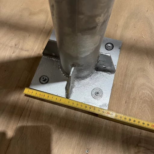 Bakkestativ til solcelle 2x410W SKANBATT/CSUN