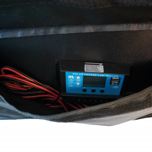 SKANBATT Sammenleggbart Solcellepanel 120W m/regulator (SMB -120W)