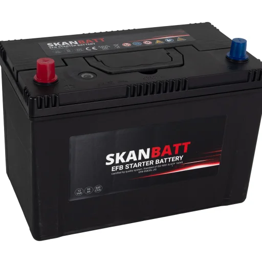SKANBATT EFB Startbatteri 12V 95AH 820CCA (304x172x225mm) +L