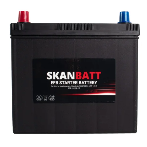 SKANBATT EFB Startbatteri 12V 45AH 430CCA (238x129x223mm) +L