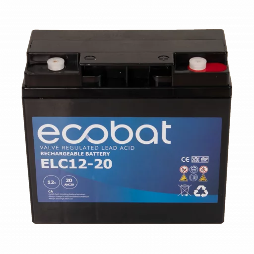 ECOBAT ELC12-20 AGM Batteri 12V 20AH (RT12180)