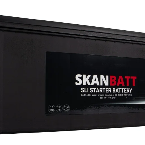 SKANBATT SLI SHD Startbatteri 12V 190AH 1150CCA (513x224x218mm) +L