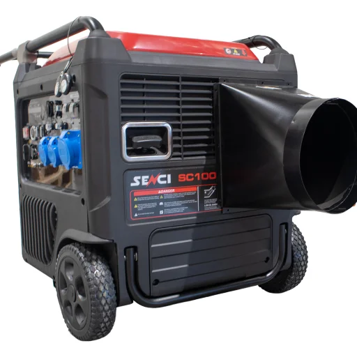 SENCI SC10000i Inverter Aggregat - Bensin - Max 9000W - ATS / Relestyring - Elektrisk start